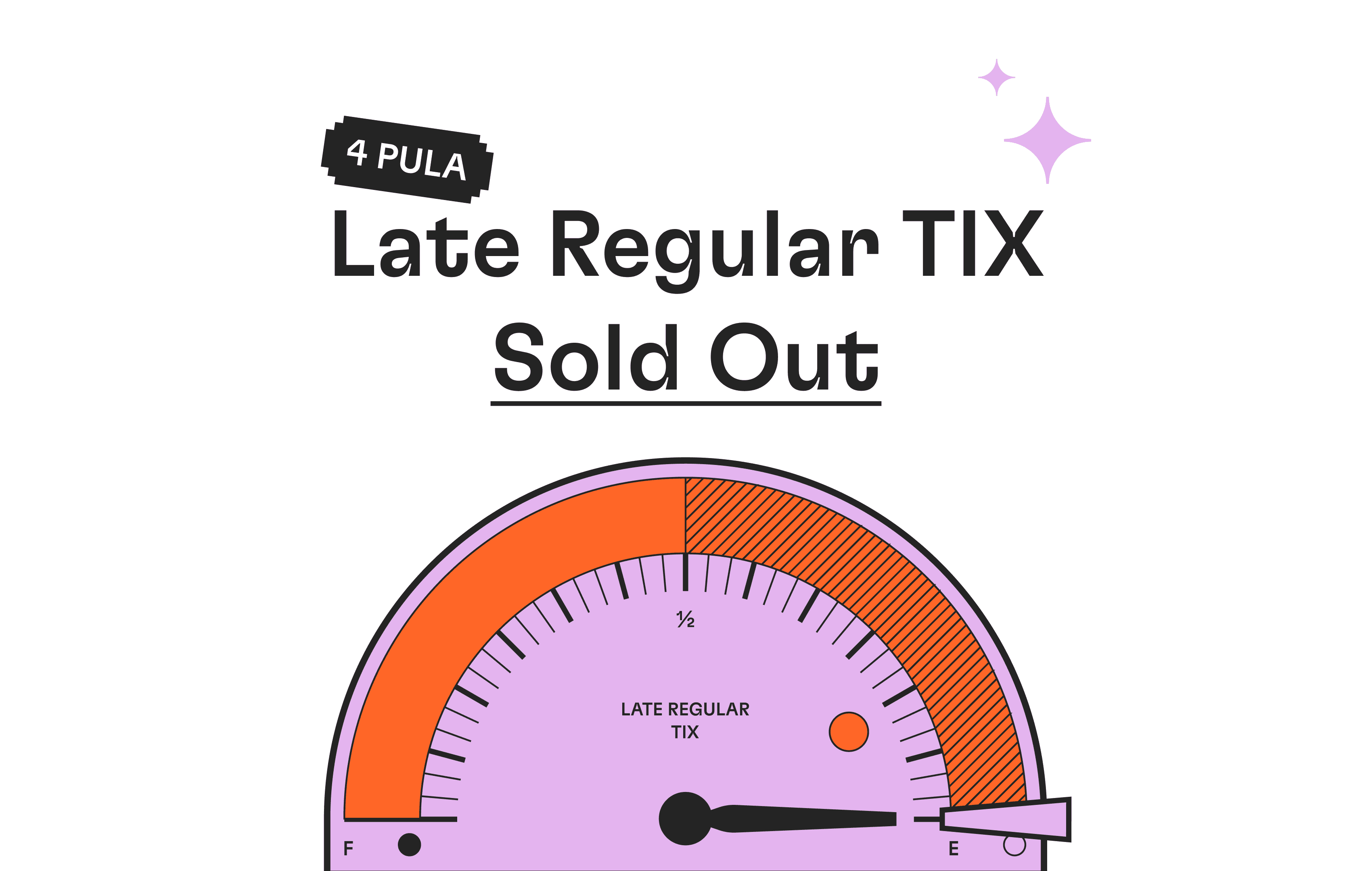 Limited Late Regular passes have sold out.