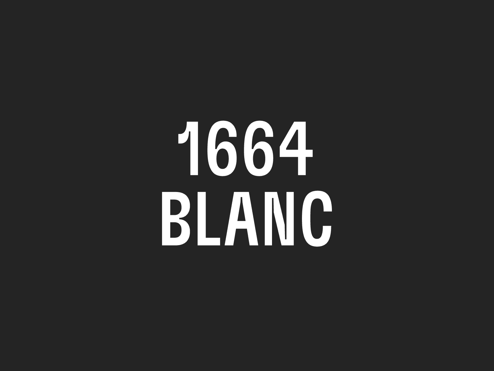 Strefa 1664 Blanc